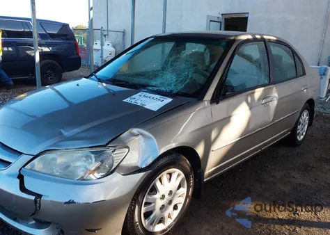 2005 Honda Civic Lx from USA, damaged, VIN 2HGES16575H598746